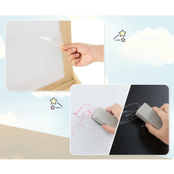 Доска для рисования 3в1 Costway TY327442NA (Natural) Thumb