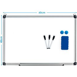 Tabla magnetica Costway ST39495 (White) Thumb