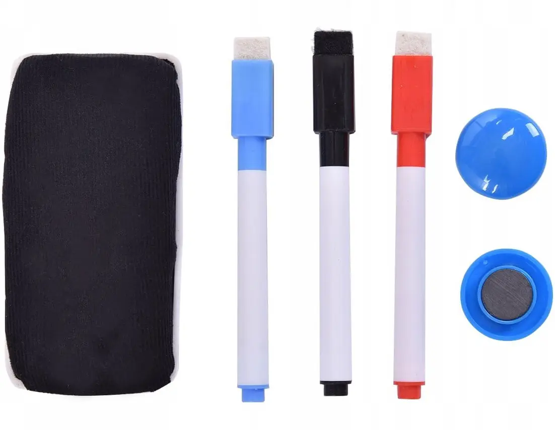 Tabla magnetica Costway ST39497 (Silver/White)