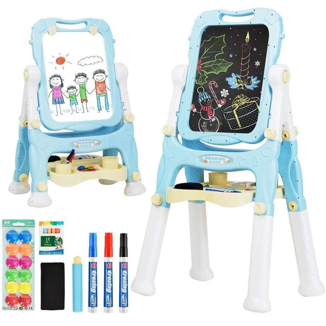 Магнитная доска Costway TY579377BL (Blue/White) - 2