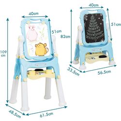 Магнитная доска Costway TY579377BL (Blue/White) Thumb