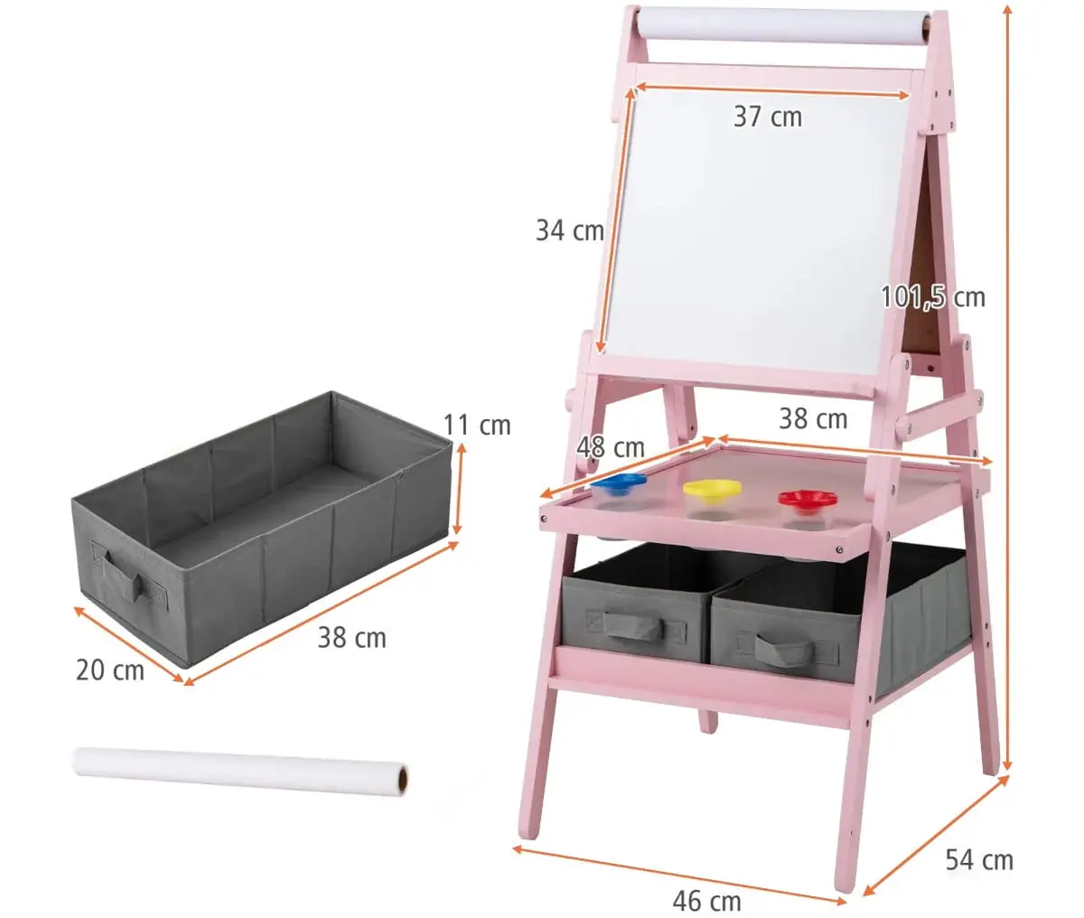 Sevalet 3in1 Costway TP10261PI (Pink)