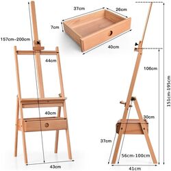 Мольберт Costway ST39512 (Wood) Thumb