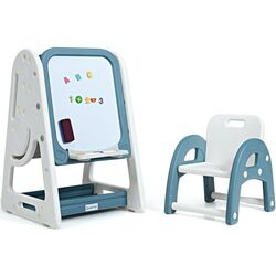 Masa-sevalet Costway BB5639BL (Blue/White)