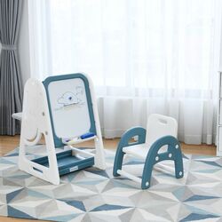 Masa-sevalet Costway BB5639BL (Blue/White) Thumb