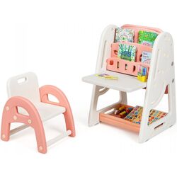 Masa-sevalet Costway BB5639OR (Pink/White) Thumb