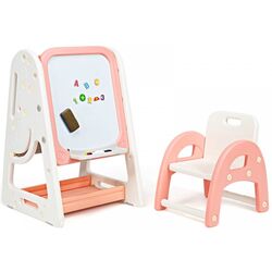 Masa-sevalet Costway BB5639OR (Pink/White)