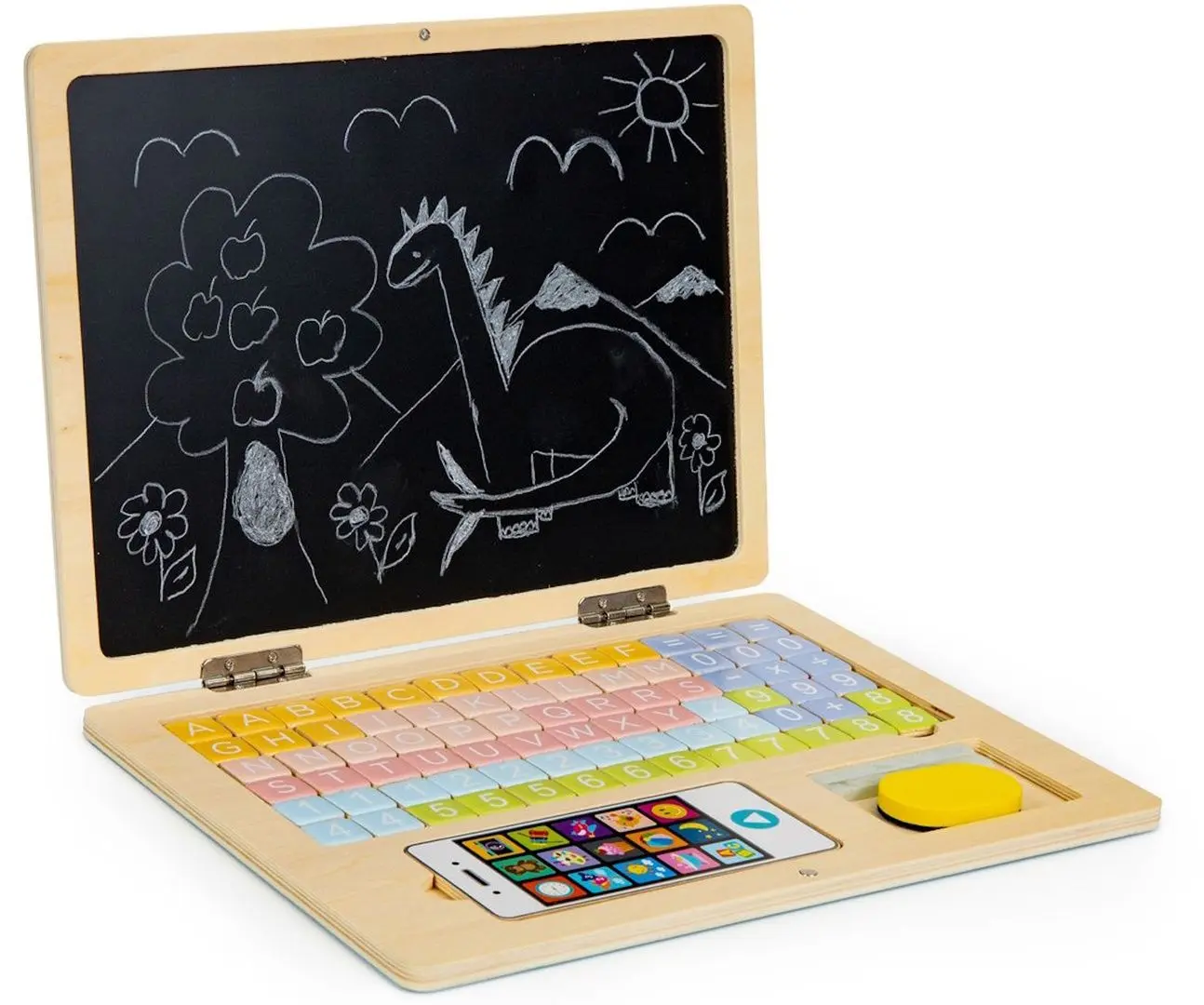 Tabla magnetica 2in1 Ecotoys G068 Eco Standart