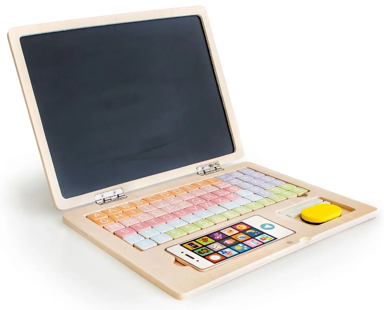 Tabla magnetica 2in1 Ecotoys G068 (Pink)