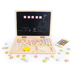 Tabla magnetica 2in1 Ecotoys G068 (Pink) Thumb