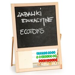 Tabla magnetica 2in1 Ecotoys MB385 (Wood) Thumb