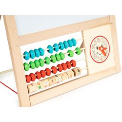 Tabla magnetica 2in1 Ecotoys MB385 (Wood) Thumb
