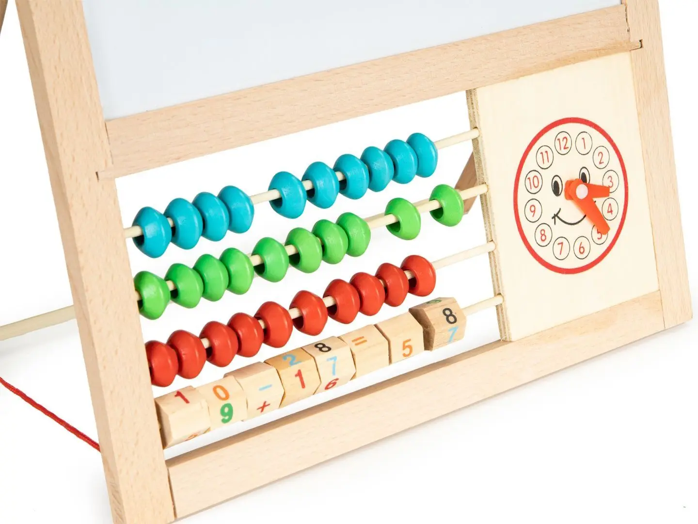 Tabla magnetica 2in1 Ecotoys MB385 (Wood) - 5