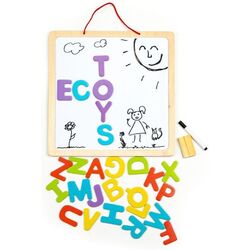 Магнитная доска 3в1 Ecotoys ESC-W-018A (Wood) Thumb