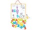 Tabla magnetica 3in1 Ecotoys ESC-W-018A (Wood)