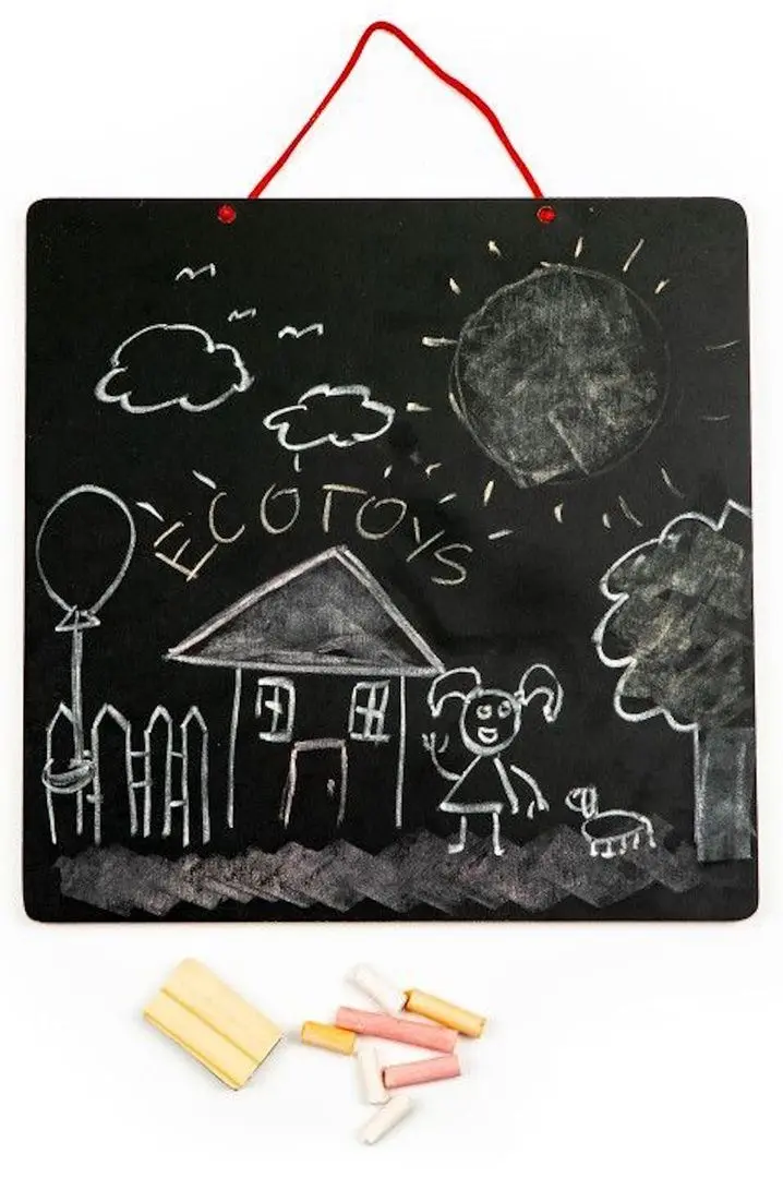 Магнитная доска 3в1 Ecotoys ESC-W-018A (Wood)