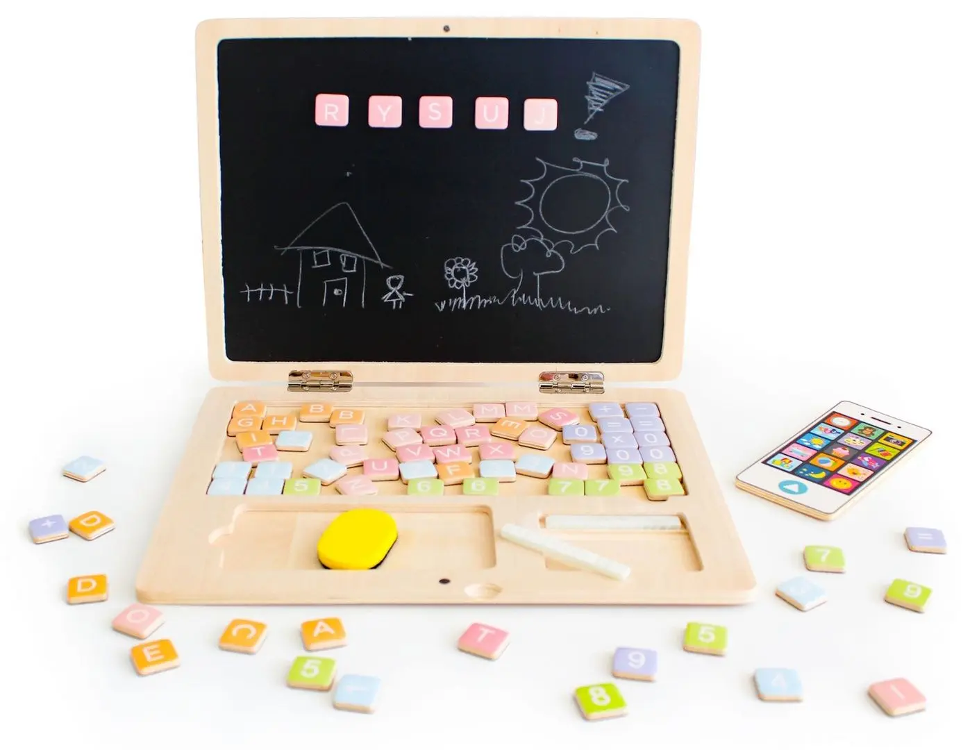 Магнитная доска Ecotoys G068 (Blue)