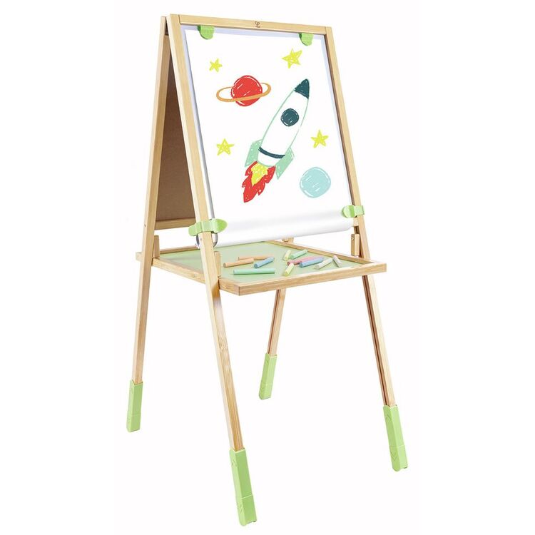 Sevalet 2in1 Hape Step Up (Bamboo)