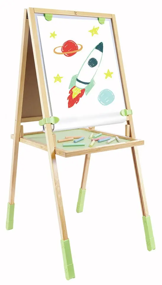 Sevalet 2in1 Hape Step Up (Bamboo)