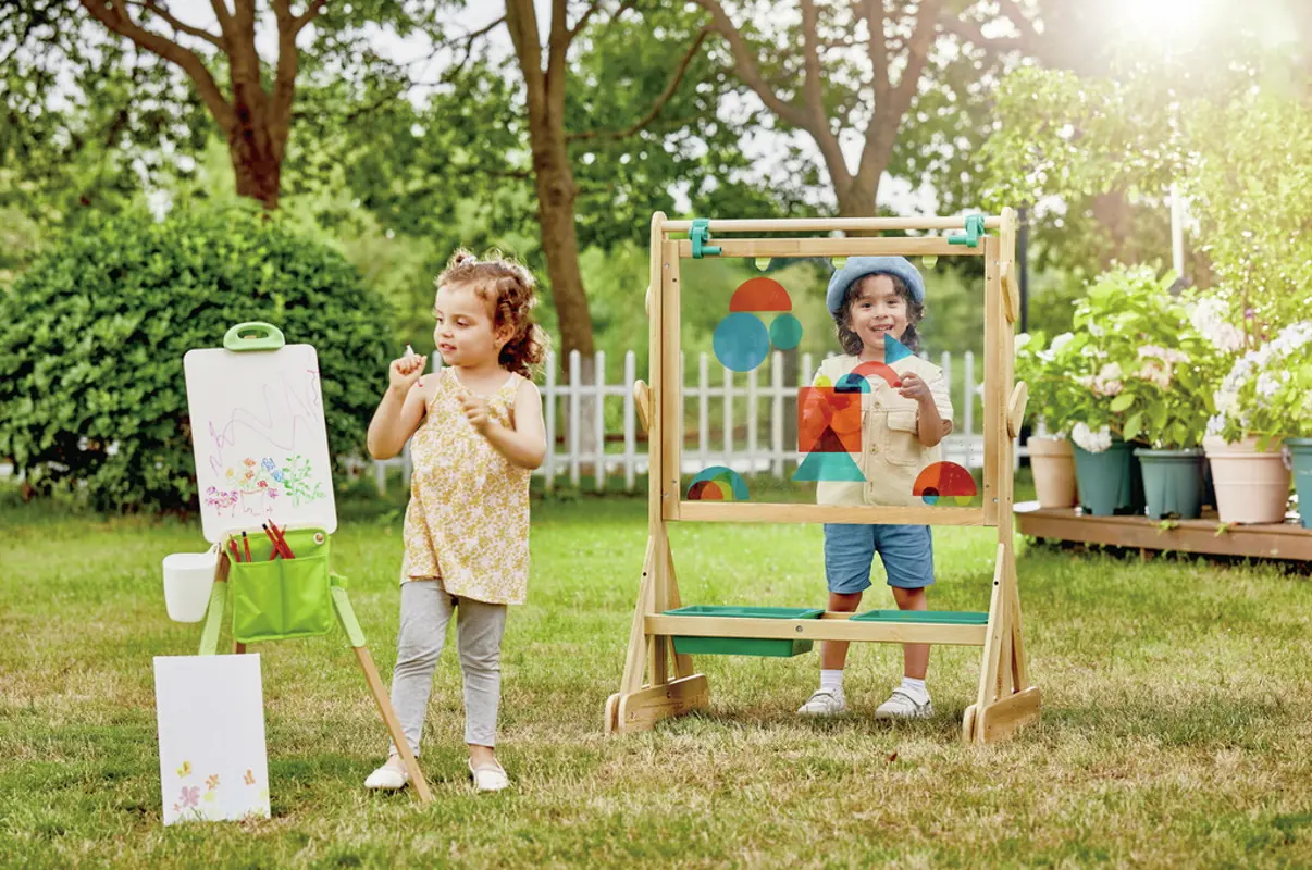 Мольберт Hape E2009 (Green/Wood)