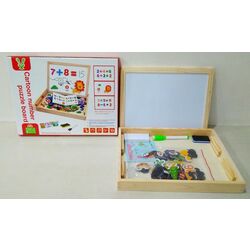 Доска для рисования Cartoon number puzzle board 02433 (Wood) Thumb