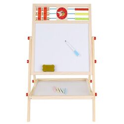 Доска для рисования двусторонняя 6в1 Kruzzel 9449 (Wood/Black) Thumb