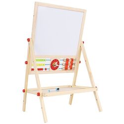 Доска для рисования двусторонняя 6в1 Kruzzel 9449 (Wood/Black) Thumb