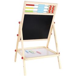 Доска для рисования двусторонняя 6в1 Kruzzel 9449 (Wood/Black) Thumb