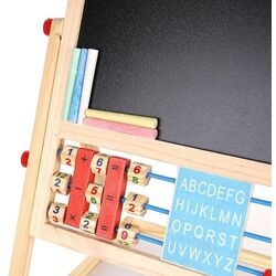 Доска для рисования двусторонняя 6в1 Kruzzel 9449 (Wood/Black) Thumb