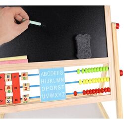 Доска для рисования двусторонняя 6в1 Kruzzel 9449 (Wood/Black) Thumb