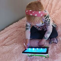 Tableta pentru desen Kruzzel 16949 (Black/White) Thumb