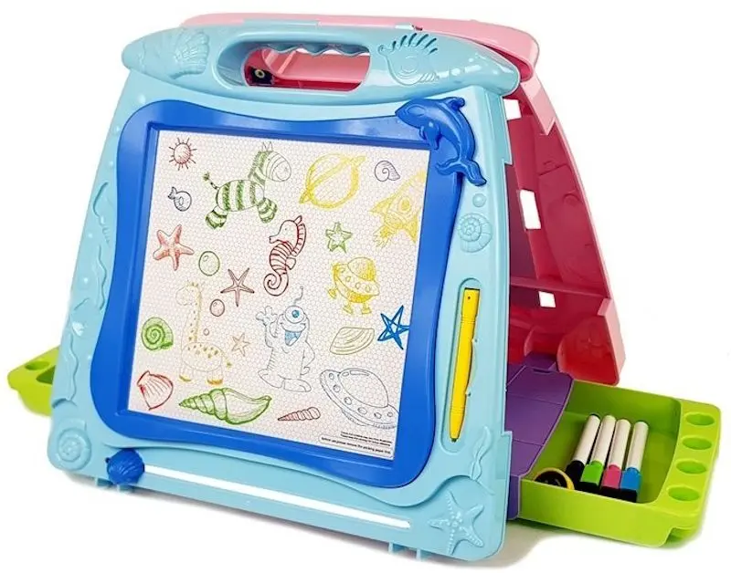 Доска для рисования 2в1 LeanToys 7003 (Blue)