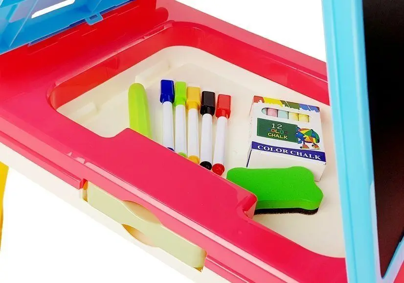 Доска для рисования 2в1 LeanToys 7611 (Red)