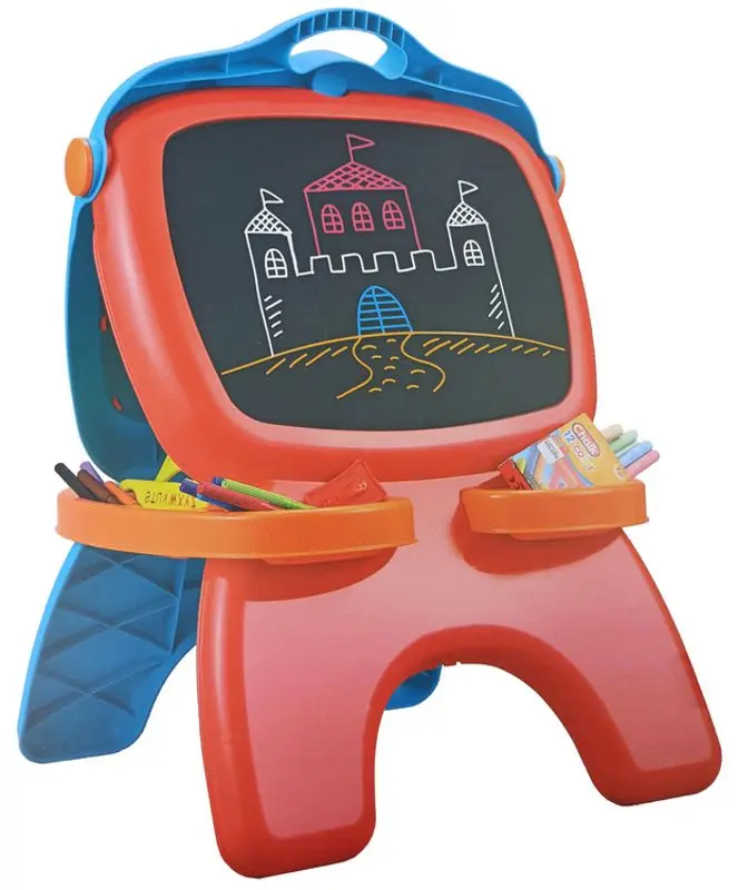 Доска для рисования 2в1 LeanToys Dinosaur (Blue)