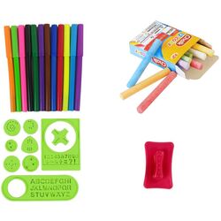 Доска для рисования 2в1 LeanToys Dinosaur (Blue) Thumb