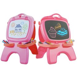 Доска для рисования 2в1 LeanToys Home (Pink) Thumb
