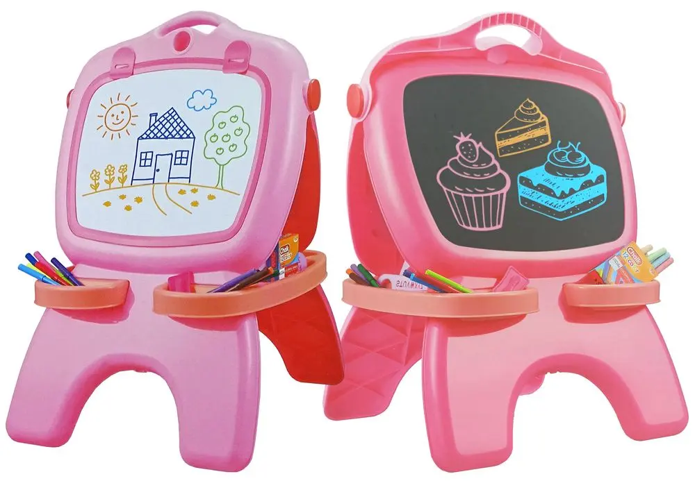 Доска для рисования 2в1 LeanToys Home (Pink) - 3