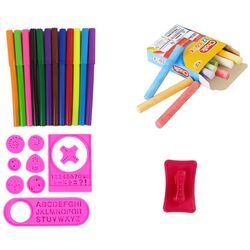 Доска для рисования 2в1 LeanToys Home (Pink) Thumb