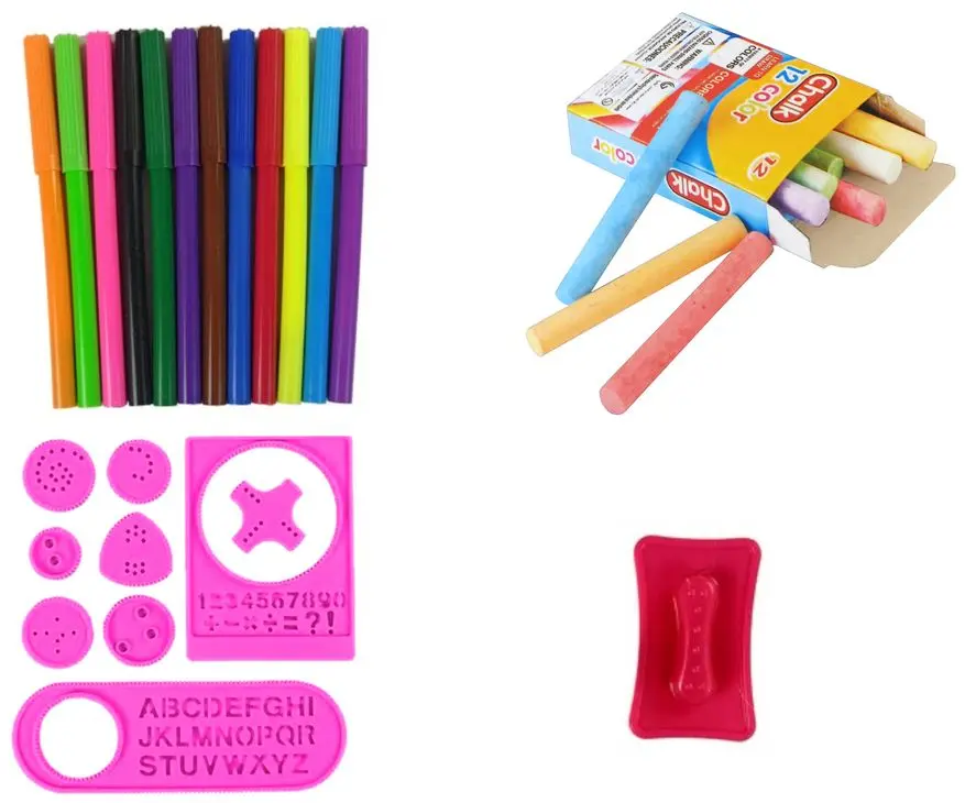 Доска для рисования 2в1 LeanToys Home (Pink) - 4