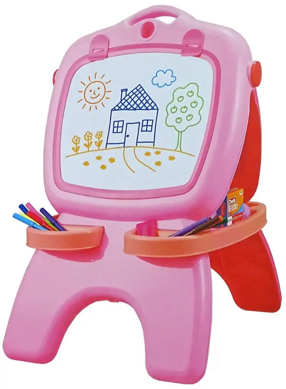 Доска для рисования 2в1 LeanToys Home (Pink)