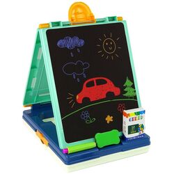 Доска для рисования 3в1 LeanToys Talented Painter 15249 (Blue/Turquoise) Thumb