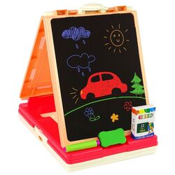 Доска для рисования 3в1 LeanToys Talented Painter 15250 (Orange/Pink) Thumb
