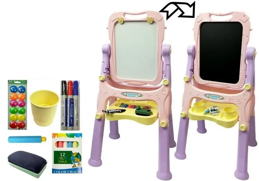 Доска для рисования LeanToys 4864 (Pink/Violet) - 8