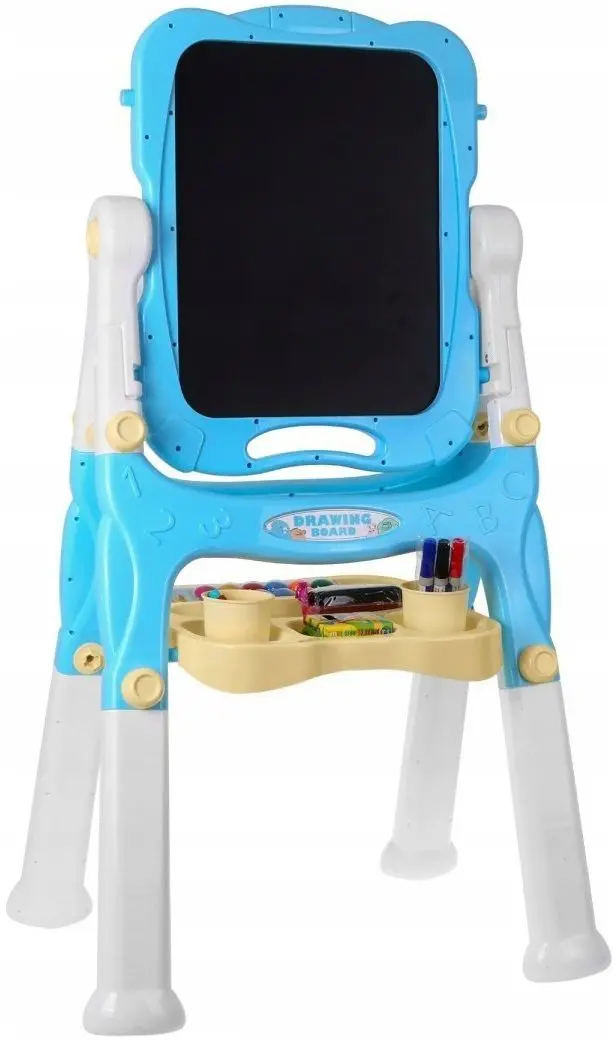 Доска для рисования с аксессуарами 2в1 LeanToys Artist (Blue)