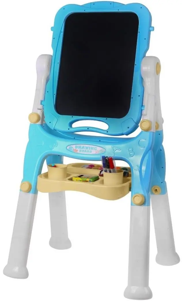 Доска для рисования с аксессуарами 2в1 LeanToys Artist (Blue)