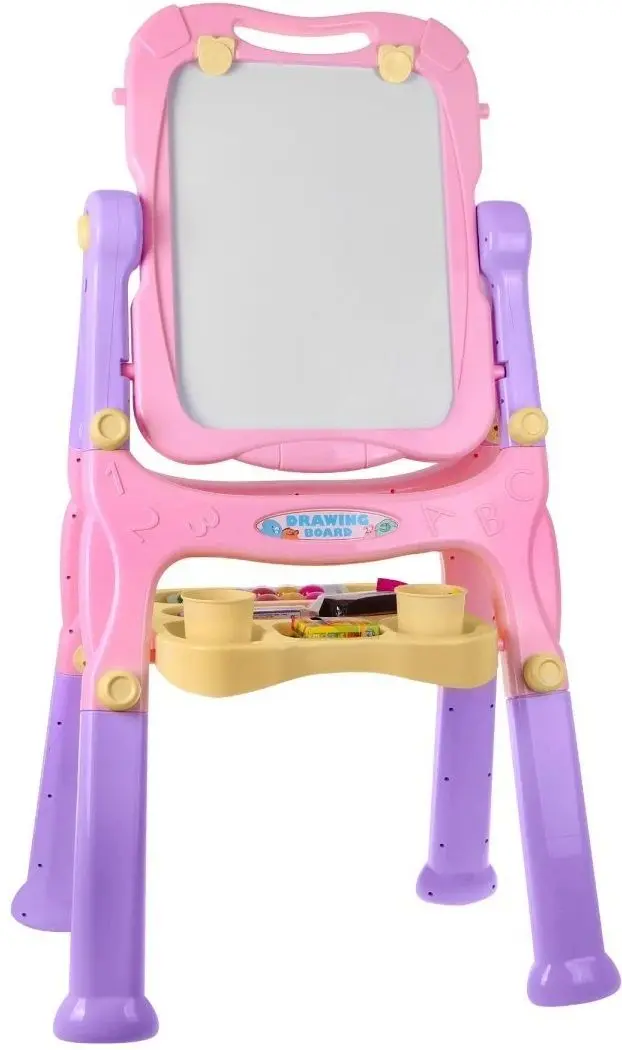 Доска для рисования с аксессуарами 2в1 LeanToys Artist (Pink) - 2