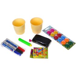 Доска для рисования с аксессуарами 2в1 LeanToys Artist (Pink) Thumb