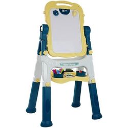 Магнитная доска для рисования 2в1 LeanToys Double-Sided Easel (Blue)