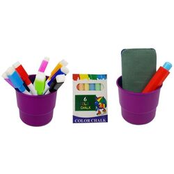 Магнитная доска для рисования 2в1 LeanToys Double-Sided Easel (Pink) Thumb