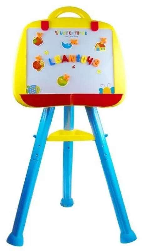 Магнитная доска LeanToys Creative Art Easel (Yellow/Blue)